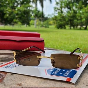 Cartier wire sunglasses